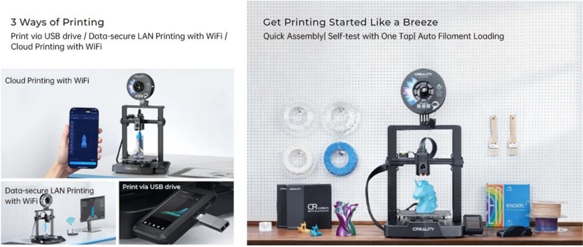 Creality Ender-3 V3 KE 3D-printer