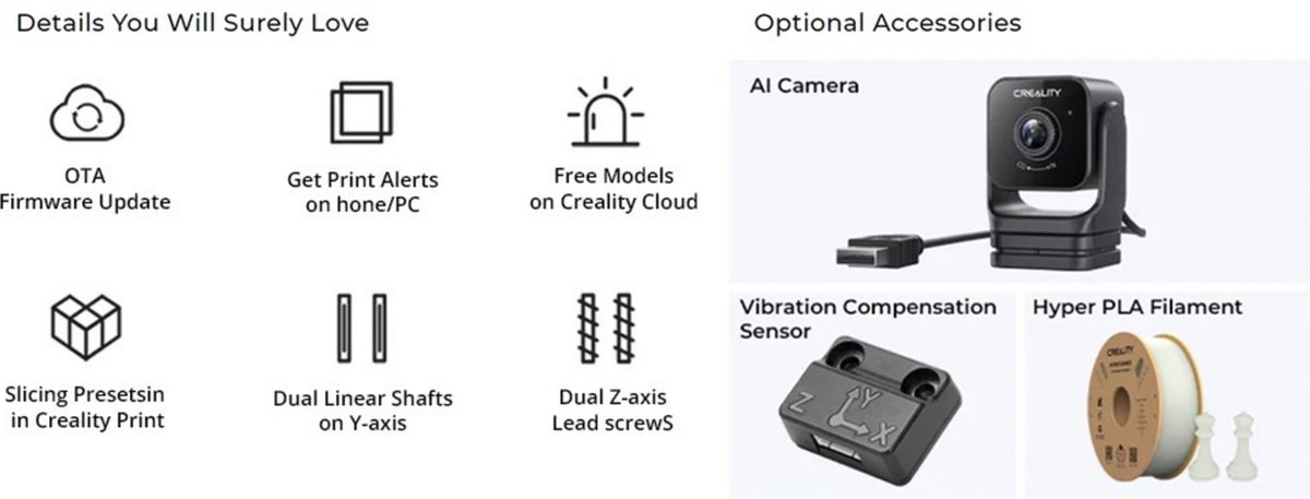 Creality Ender-3 V3 KE 3D-printer
