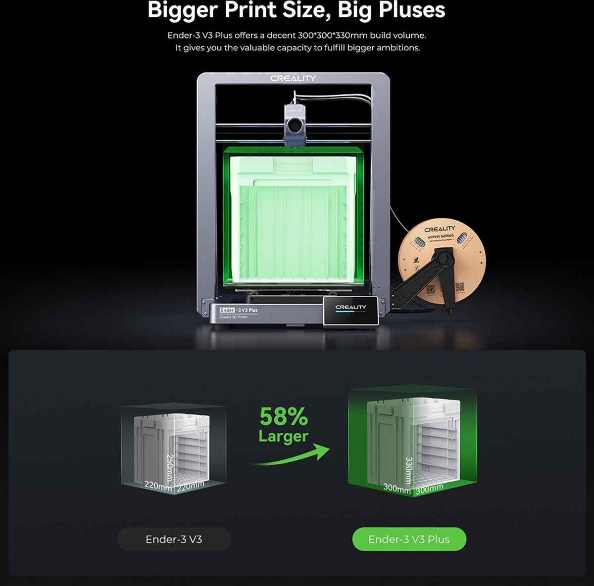 Creality Ender-3 V3 Plus 3D-printer