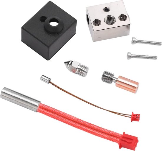 Praktische upgrade: Creality verwarmingsblokset 0.4 mm voor Ender 3 S1 & CR-10 Smart Pro