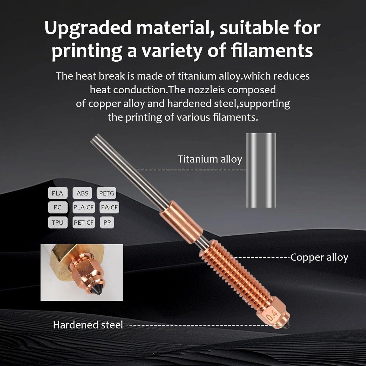 Wat vinden we goed aan de Creality Hotend voor K1/K1 Max/K1C