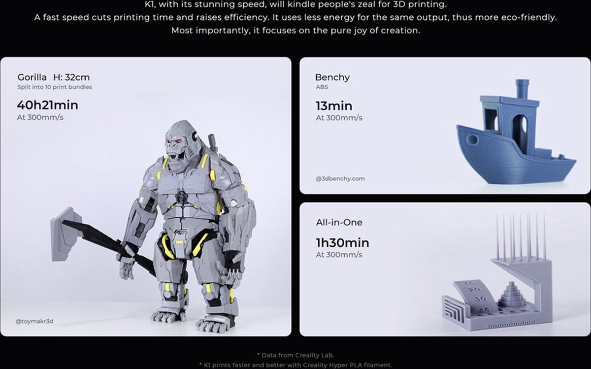 Creality K1 3D Printer