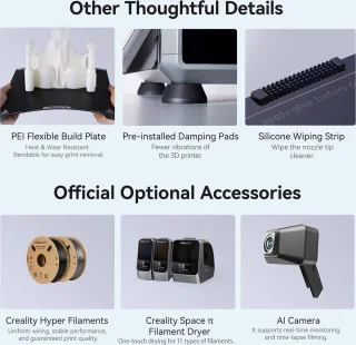 Creality K1 SE 3D-printer EU-stekker