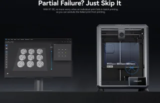 Creality K1 SE 3D-printer EU-stekker