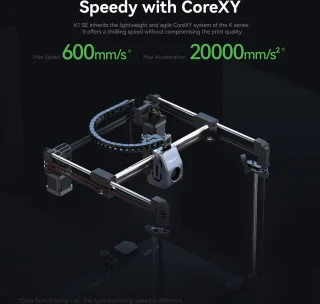Creality K1 SE 3D-printer EU-stekker