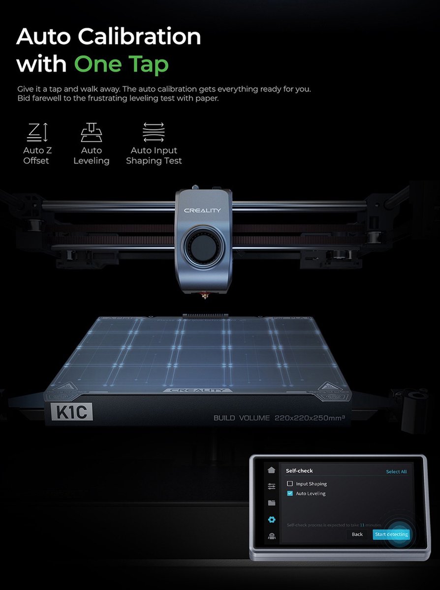 Creality K1C 3D-printer