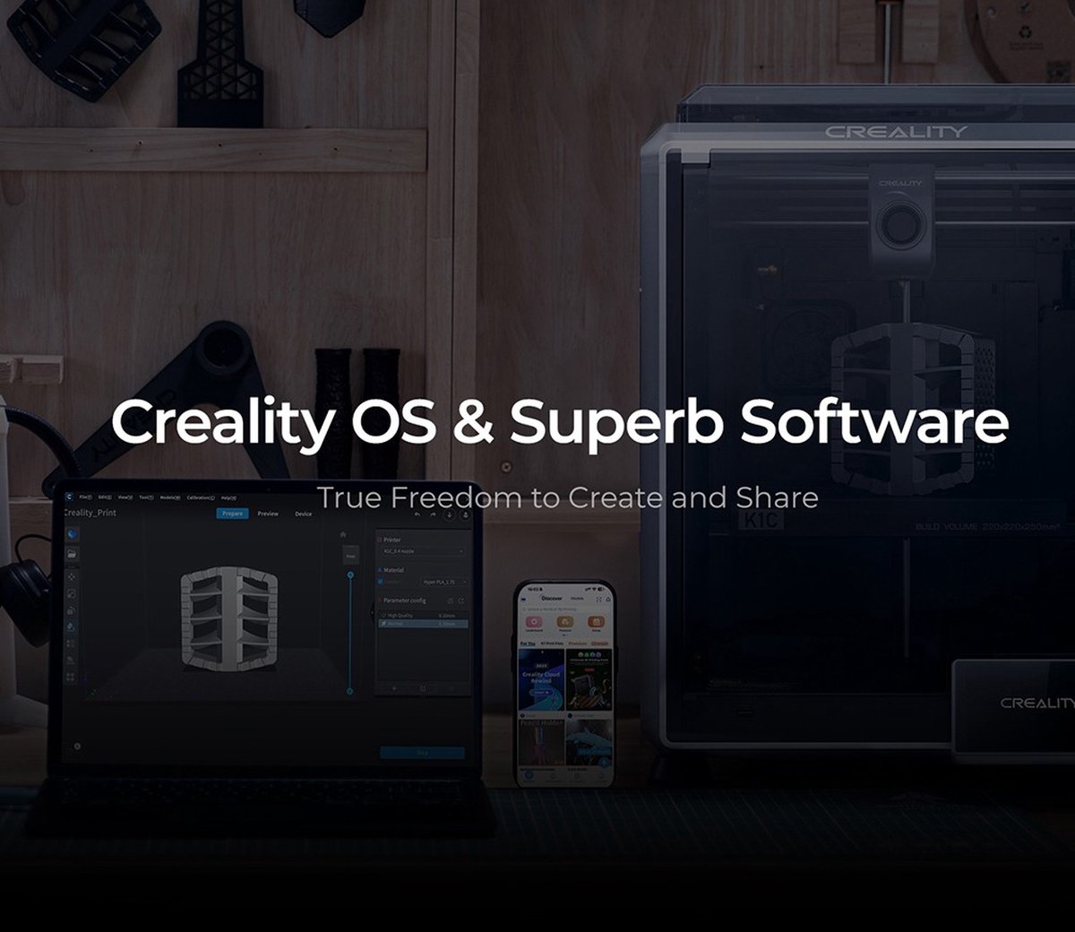 Creality K1C 3D-printer