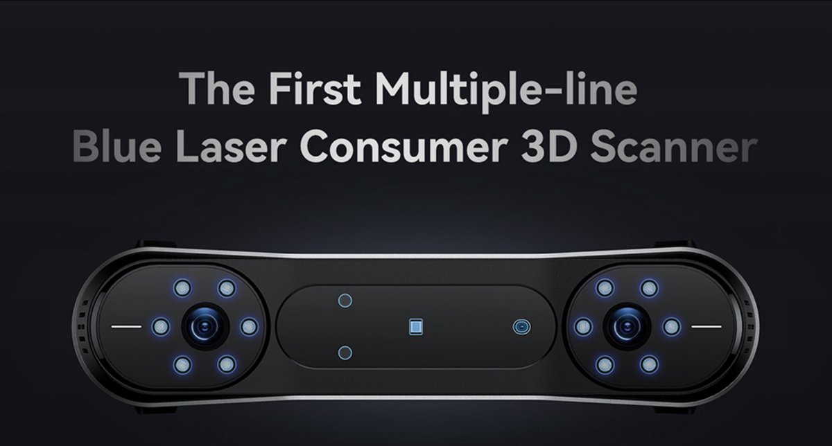 Creality Raptor 3D Scanner Hybrid Blue Laser NIR