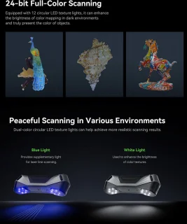 Creality Raptor 3D Scanner Hybrid Blue Laser NIR