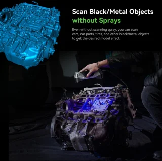 Creality Raptor 3D Scanner Hybrid Blue Laser NIR