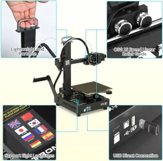 CRUX 1 PEI 3D-printer bouwpakket