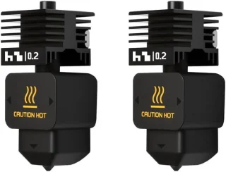 Dailygoods - 2 Stuks H2D Hotend Kit - 3D-printer Hot End Heating Block Kit