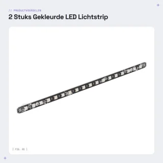 Dailygoods 3d-printer led strip 270mm ws2812b