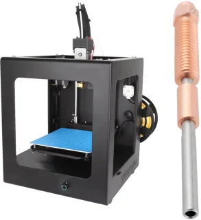Dailygoods 3d-printer mondstukken 0,2 mm chroomzirkoniumkoper en gehard staal voor K1 Max, K1C, Unicorn, Ender-3 V3
