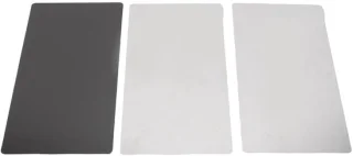 Dailygoods 3d-printerplaat flexibel roestvrij staal 228x131mm
