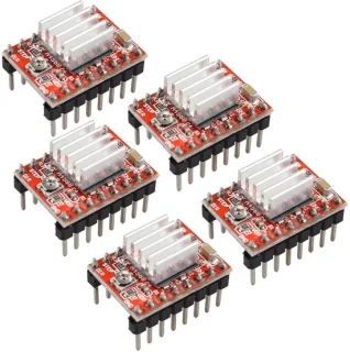 Dailygoods A4988 Stepstick stepper motordriver, 5 stuks