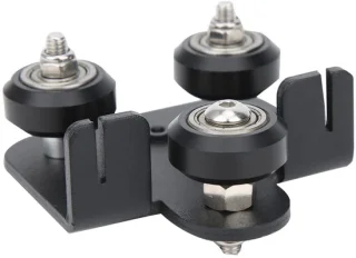 Dailygoods achterpoortplaat katrolaccessoire extruderplaat voor 3d-printer CR-serie