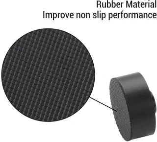 Dailygoods- Anti-vibratiepads set van 4 - Trillingsdempers 3D-printer - Antislip schokabsorberend - Rubber/ABS/legering - Eenvoudige installatie - Geschikt voor CrealityK1-serie