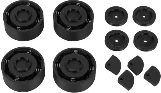 Dailygoods- Anti-vibratiepads set van 4 - Trillingsdempers 3D-printer - Antislip schokabsorberend - Rubber/ABS/legering - Eenvoudige installatie - Geschikt voor CrealityK1-serie