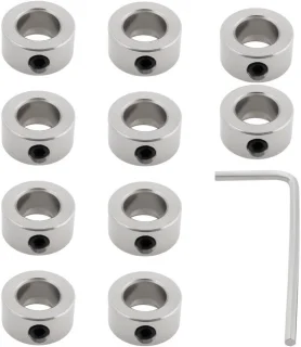 Dailygoods As Kragen Set 10 stuks 8x14x7mm