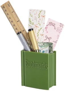 Dailygoods bladwijzerhouder 3d-geprint boekvormige organizer