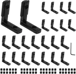 Dailygoods connector 24 stuks extrusie beugel