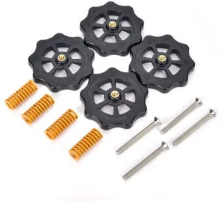 Dailygoods draaiende stelmoer set 52mm 4 stuks