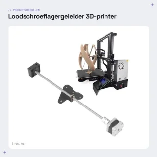 Dailygoods dubbele z-as upgradekit voor Ender 3