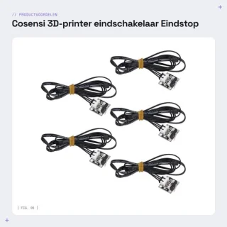 Dailygoods eindschakelaar 5 stuks - mechanische schakelaar