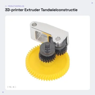 Dailygoods extruder 3d-printeronderdeel