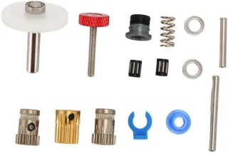 Dailygoods extruder dual gear kit voor Prusa Bowden Sherpa-extruder
