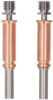 Dailygoods heatbreak 2 stuks bimetaal isolatieslang voor kobra3 3d-printer