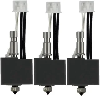 Dailygoods hotend 3-pack 0,2/0,4/0,6 mm messing mondstuk