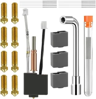 Dailygoods hotend kit 3d-printer messing