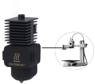Dailygoods hotend-montageset gehard staal 0,2/0,4 mm voor Lab A1/A1 Mini