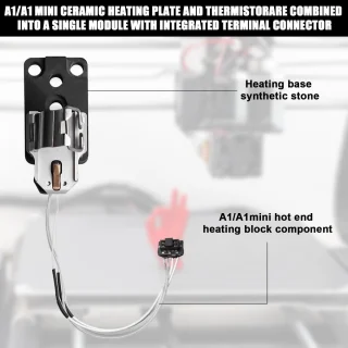 Dailygoods hotend verwarmingsmontage A1/A1 Mini