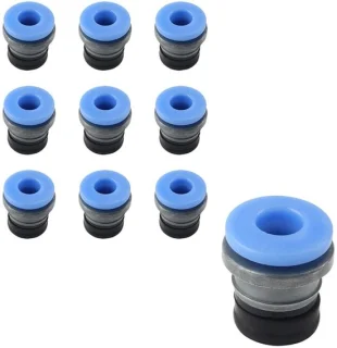 Dailygoods klepkoppen 10 stuks - pneumatische klepaansluiting