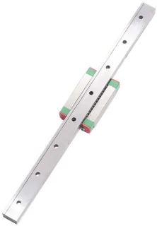 Dailygoods lineaire railgeleider MGN12 350mm+MGN12H zilver