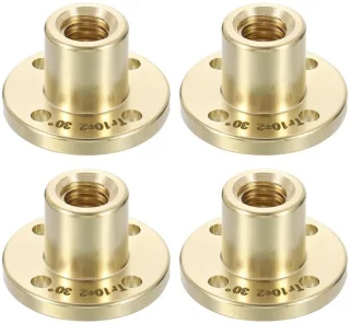 Dailygoods messing schroefmoeren trapezium voor 3d printer accessoires