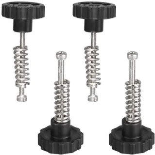 Dailygoods nivelleringsmoeren 4 stuks 22 mm
