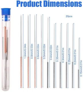 Dailygoods nozzle reinigingsset 20 stuks