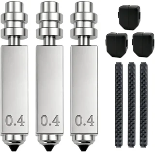 Dailygoods nozzles 3pk 0,4 mm 3d-printer mondstuk