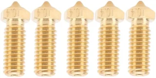 Dailygoods nozzles 5 stuks 0,4 mm messing