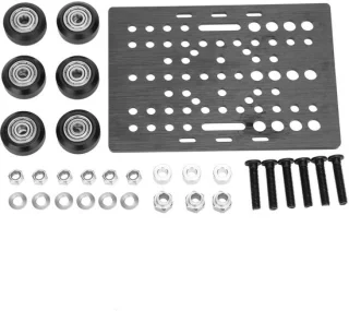 Dailygoods portaalplaat aluminium voor Nema 17 katrolkits 3d-printerplaat