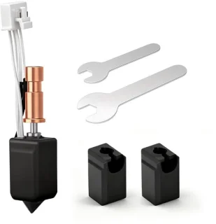 Dailygoods printkop V5 J-Head hotend - 0,4 mm messing mondstuk - 24 V keramische cartridge