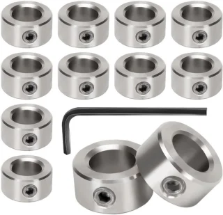 Dailygoods schachtkring 5 mm - 12 stuks - klemring
