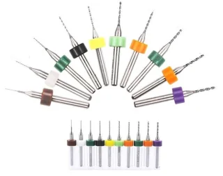 Dailygoods spiraalboorset 50 stuks microboor 0,3 mm/1,2 mm