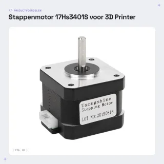 Dailygoods stappenmotor 17Hs3401S