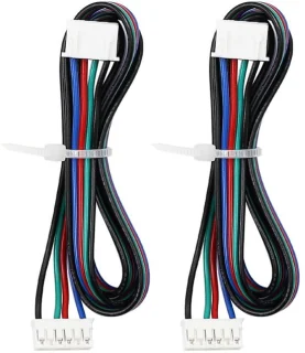 Dailygoods stappenmotorkabel 500 mm 4-pins/6-pins DuPont aansluiting
