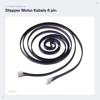 Dailygoods stepper motorkabels HX2.54 4pin/6pin voor 3D-printer